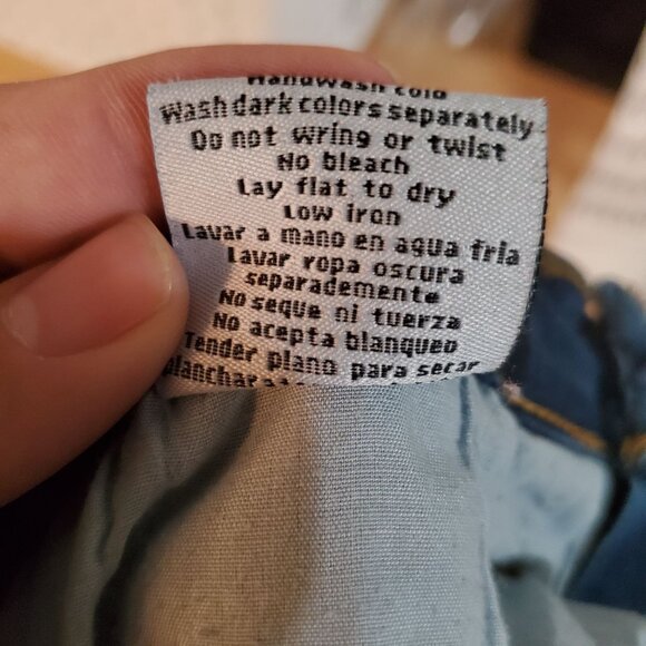 Judy Blue Shorts Womens Large Blue Cuff Hem Stretch Denim - Picture 4 of 11